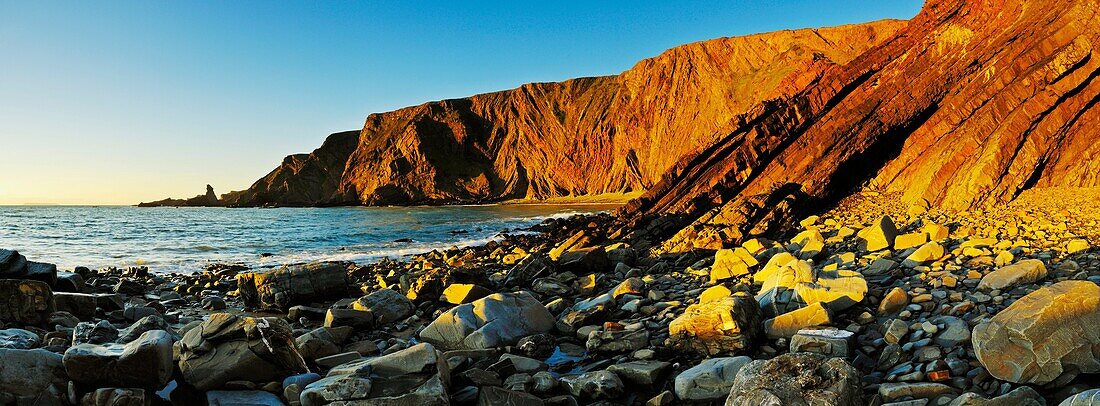 Hartland Quay on the North Devon Heritage Coast