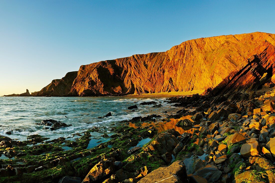 Hartland Quay on the North Devon Heritage Coast