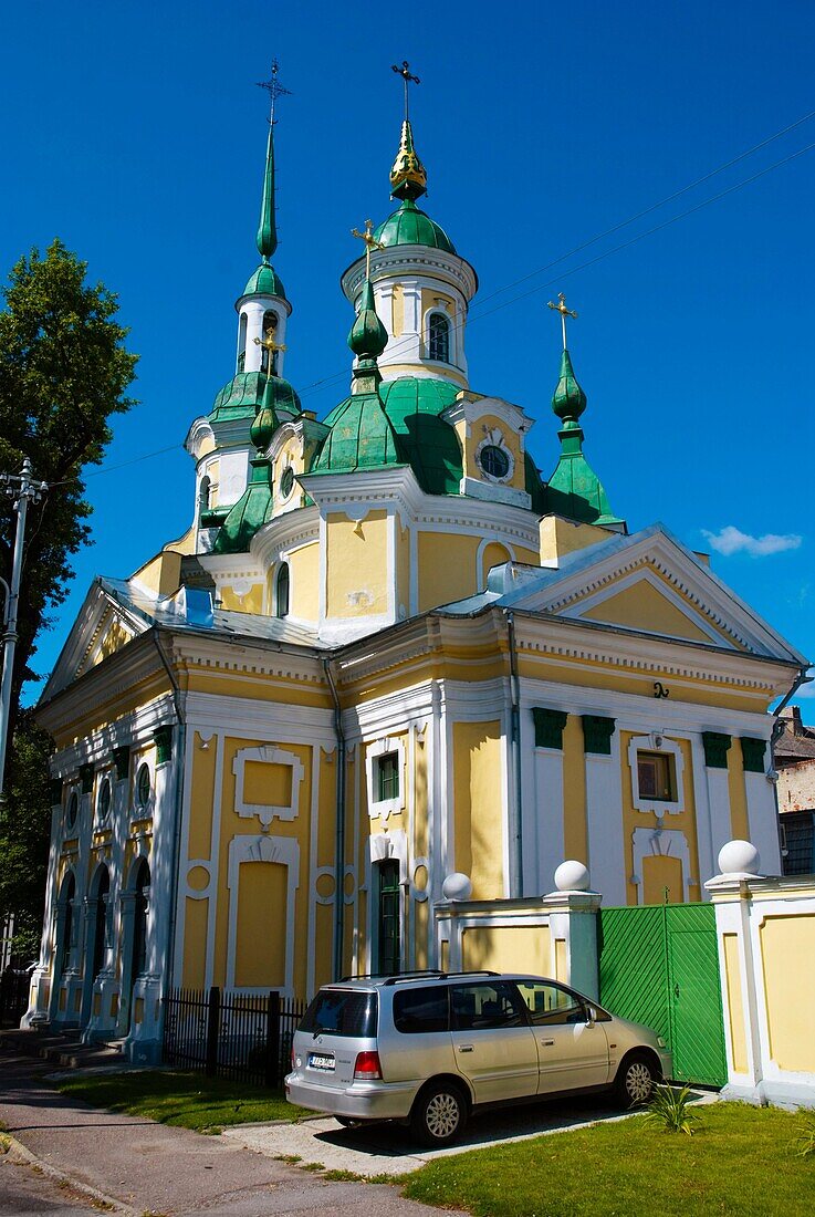 St Catherines church Ekaterinas kirik orthodox church in Pärnu Estonia Europe