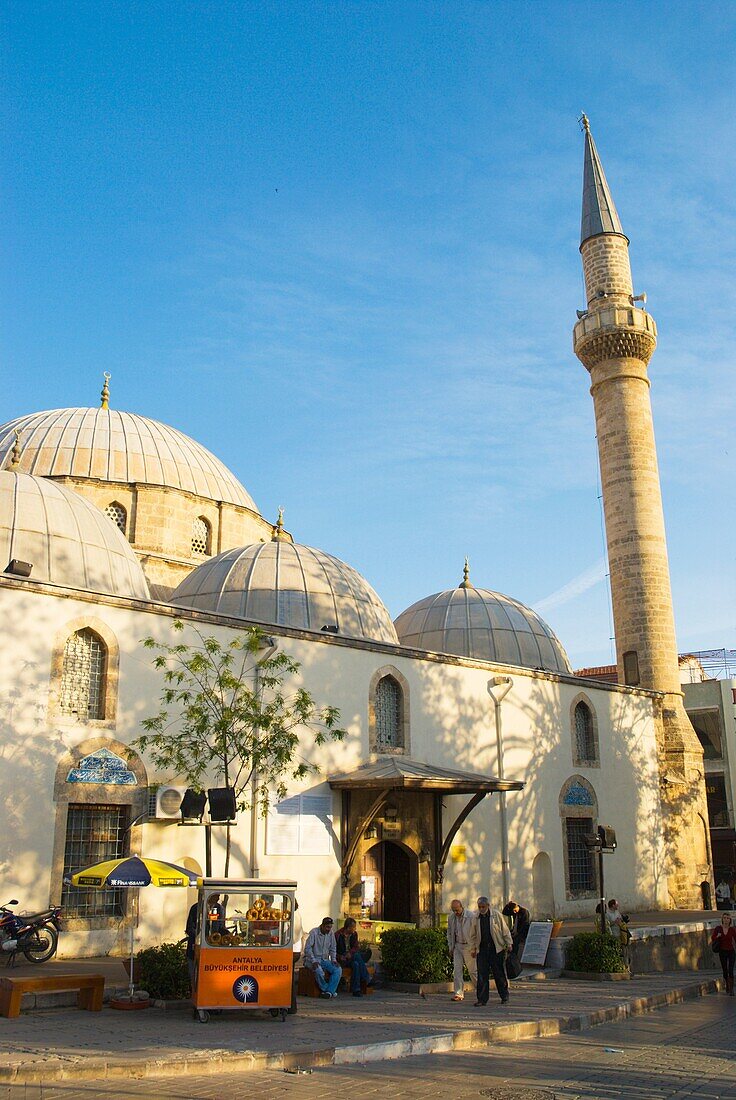 Mehmet Pasa Mosque Kaleici old quarter of Antalya Mediterranean coast south Turkey Asia