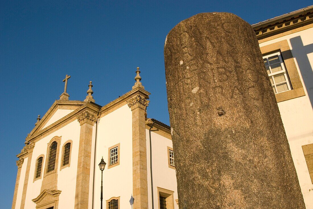 Roman milestone Valença do Minho, Portugal