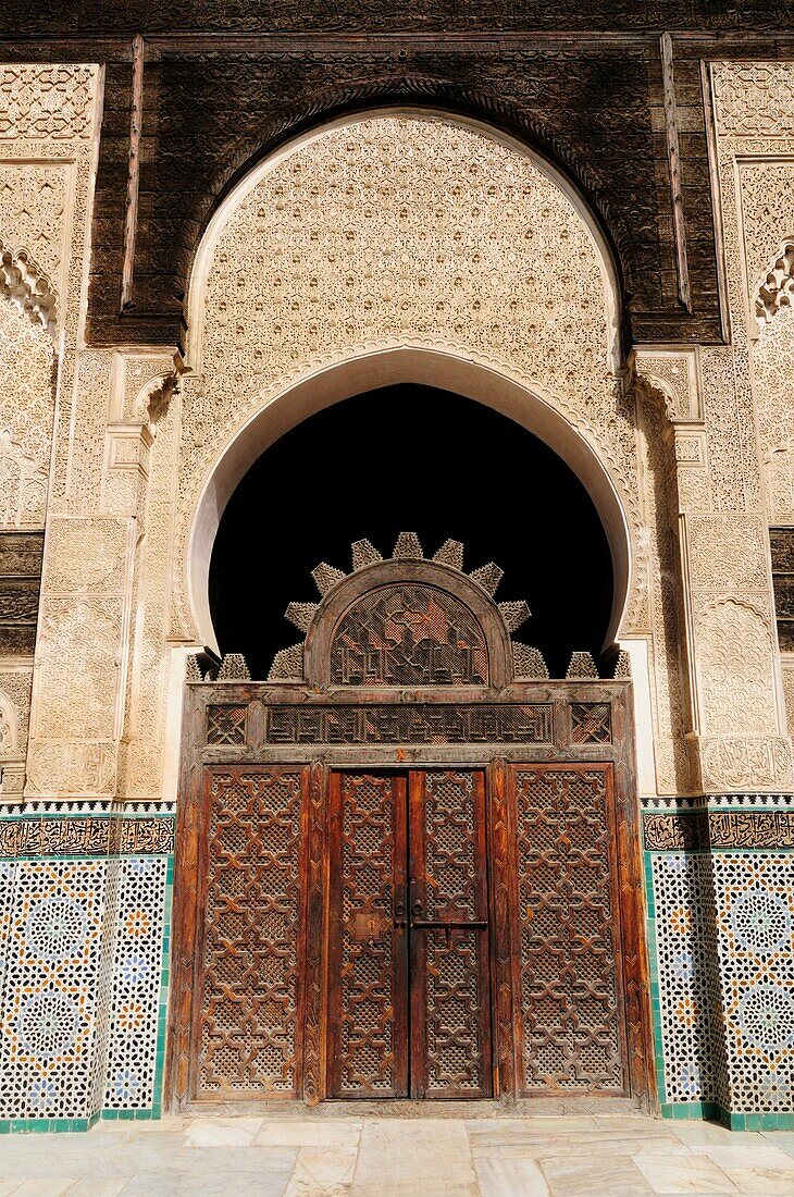Medersa Bou Inania, Fez, Morocco, North Africa