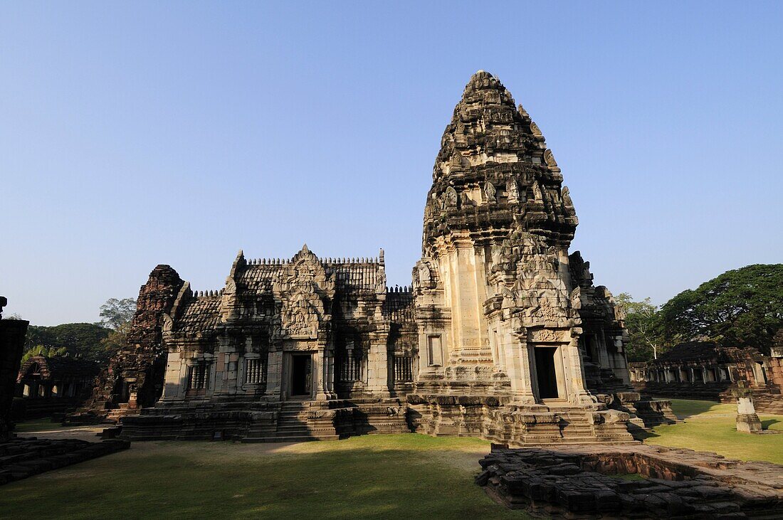 Prasat Phimai Temple, Phimai, Nakhon Ratchasima Province, Thailand, Asia
