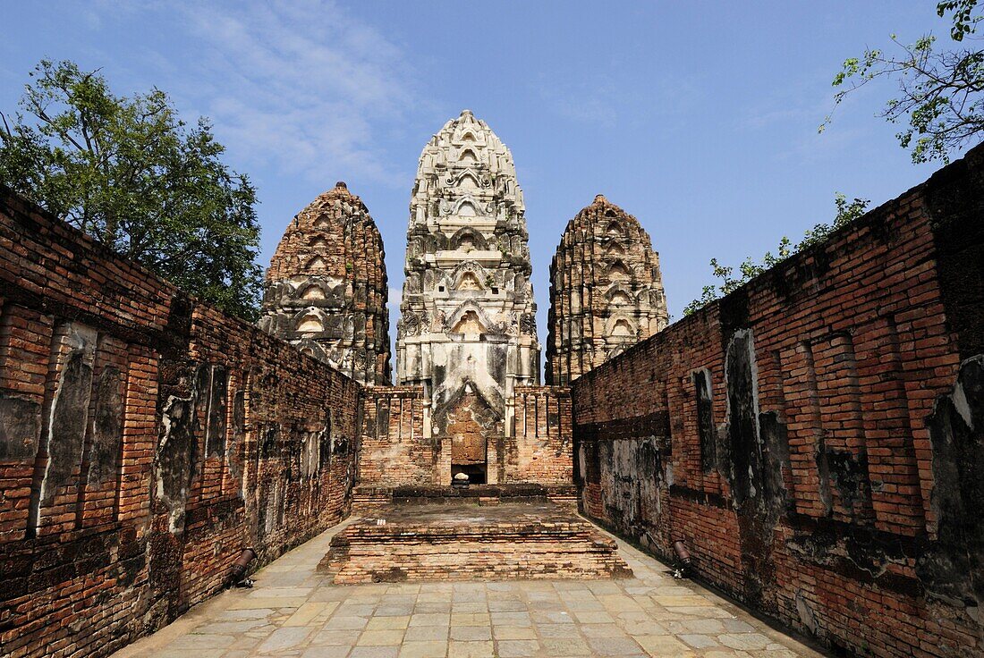 Wat Si Sawai, Sukhothai Historical Park, Thailand, Asia