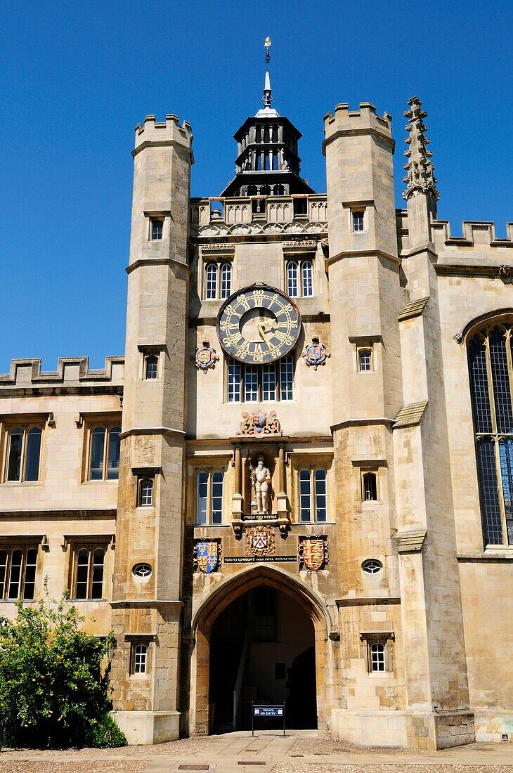 Trinity College, Cambridge, England, UK