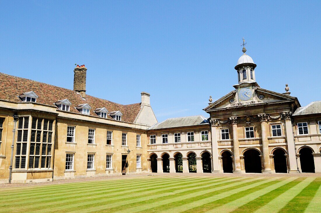 Emmanuel College, Cambridge, England, UK