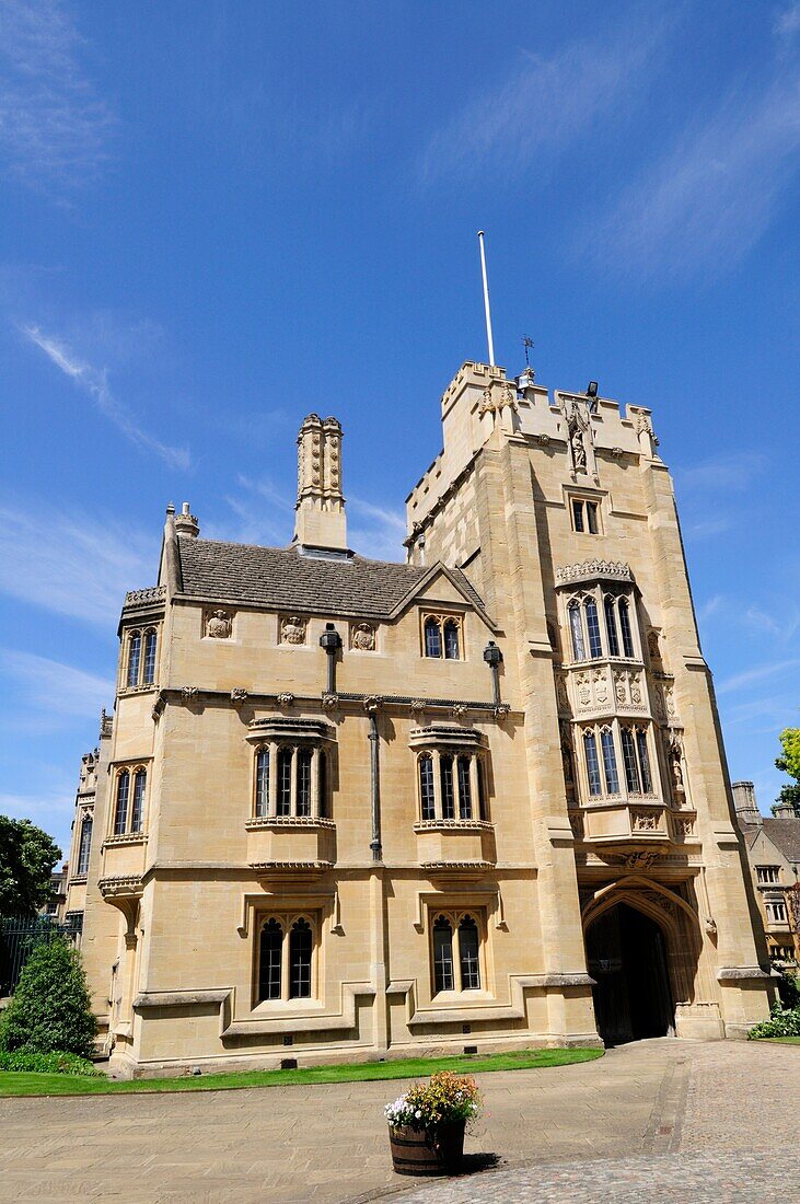 St Swithun's Tower and Building at Magdalen College, Oxford, England, UK