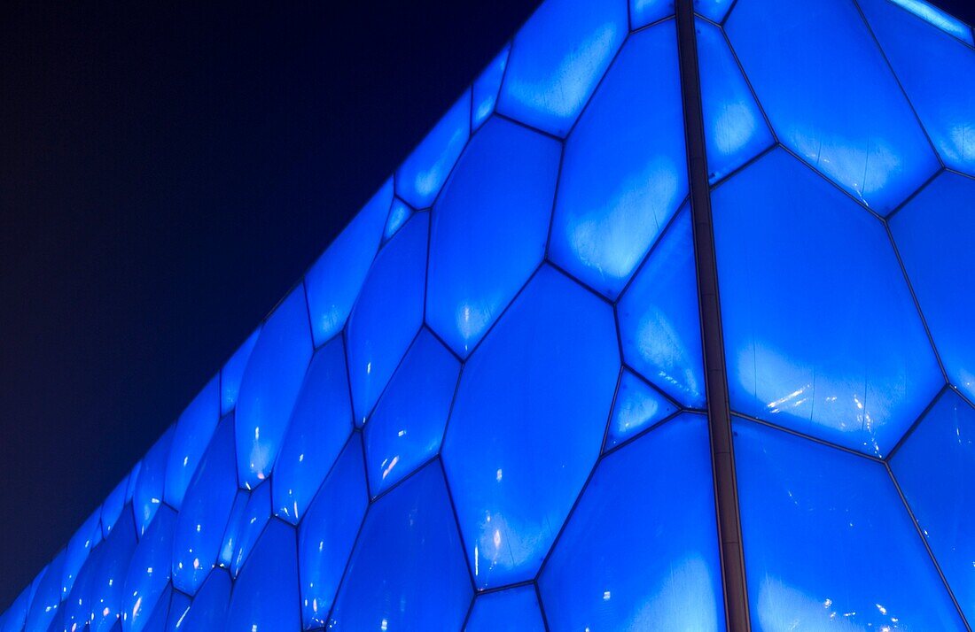 National Aquatics Center, Beijing, China also known as The Cube.