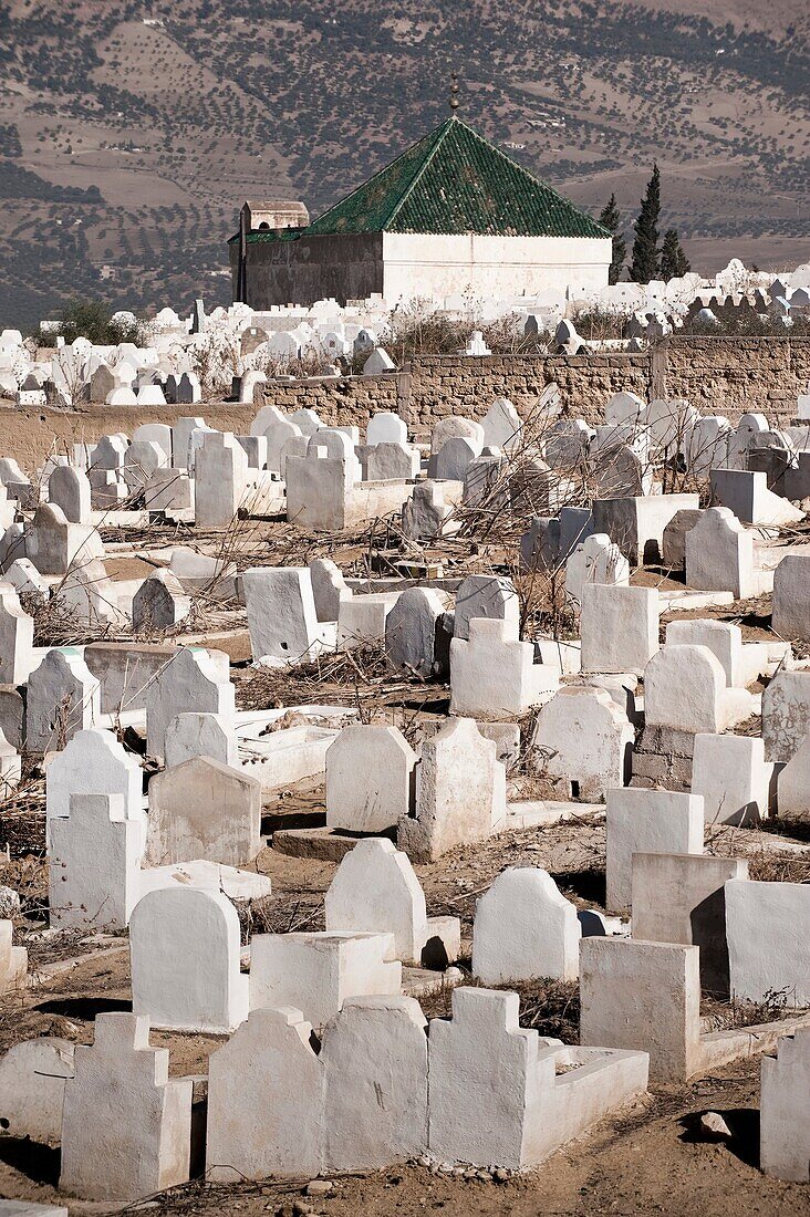 Cemetery, Fes, Morocco