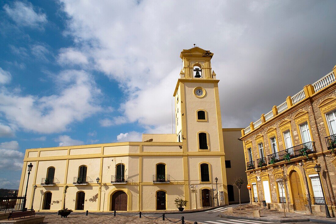Casa del Reloj House of the Clock, Plaza de la Pedro Estopiñán, Melilla la Vieja, Melilla, Spain, Europe