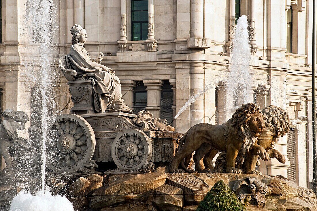 Plaza de la Cibeles, Madrid, Spain