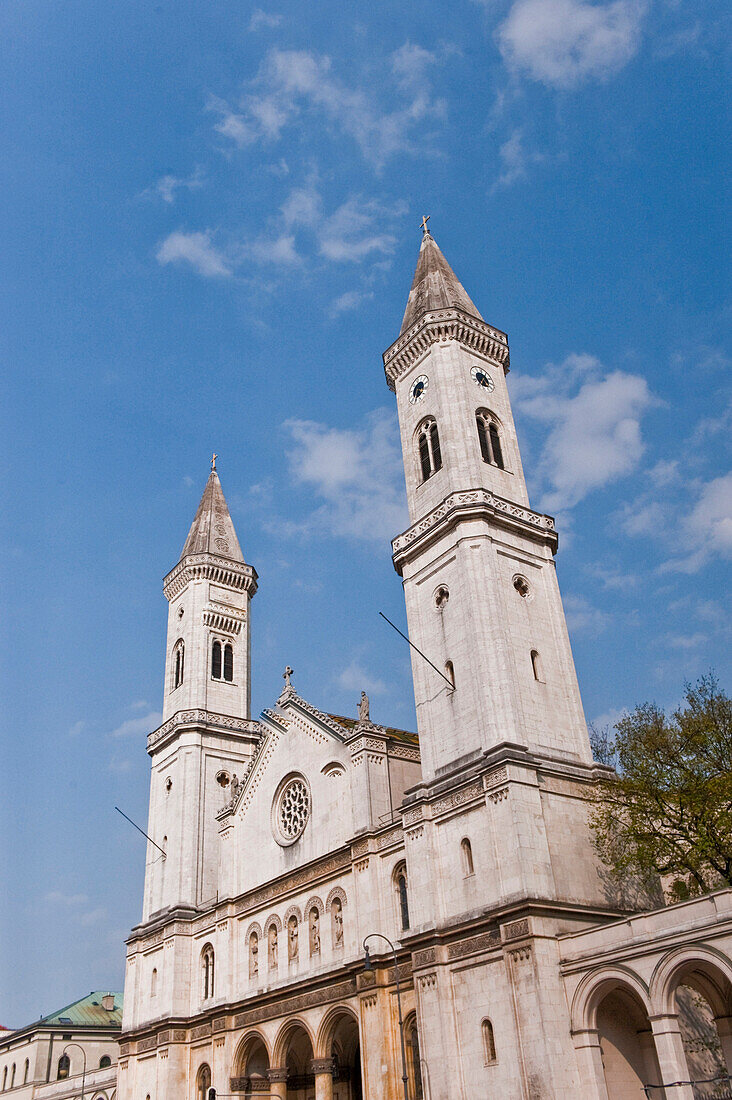 St. Ludwig Kirche, Ludwigstrasse, München, Oberbayern, Bayern, Deutschland