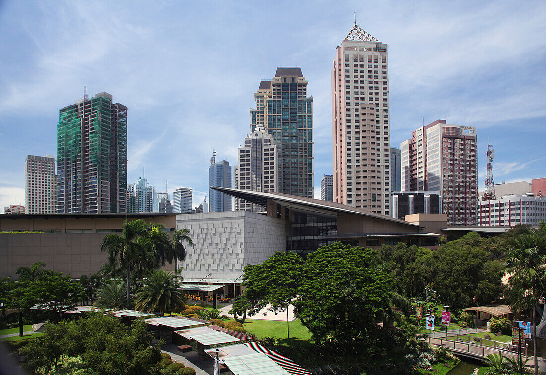 Einkaufszentrum Greenbelt Park in Makati, Makati, Manila, Luzon, Philippinien, Asien