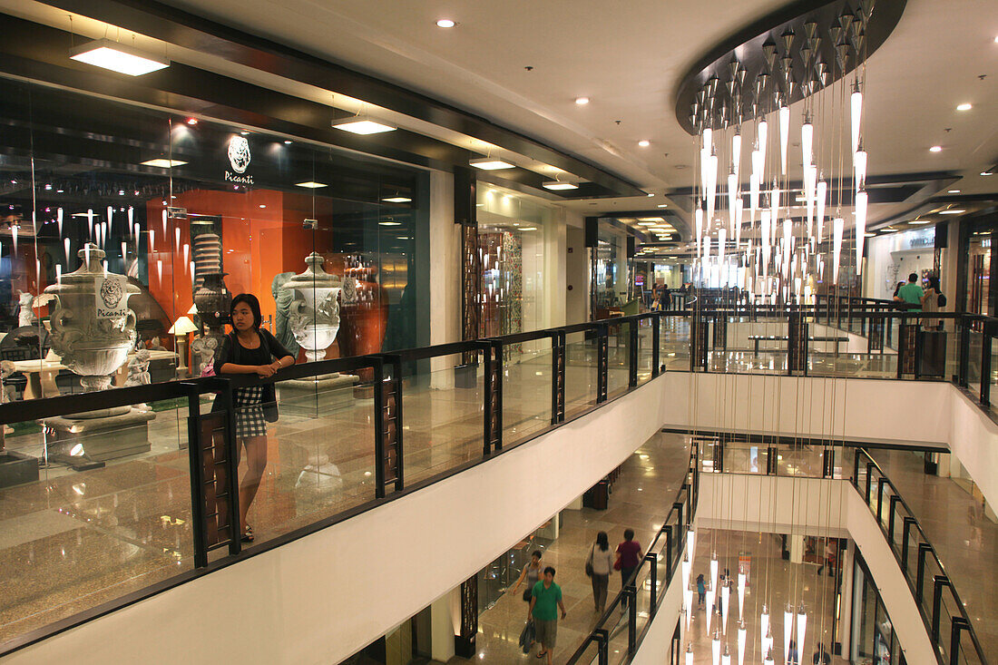 Greenbelt 5 shopping mall in Makati, Manila, Makati City, Manila, Luzon Island, Philippines