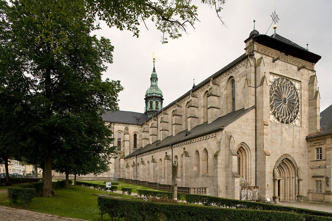 Ebrach minster, a former cistercian monastery, Ebrach, Upper Franconia, Bavaria, Germany, Europe