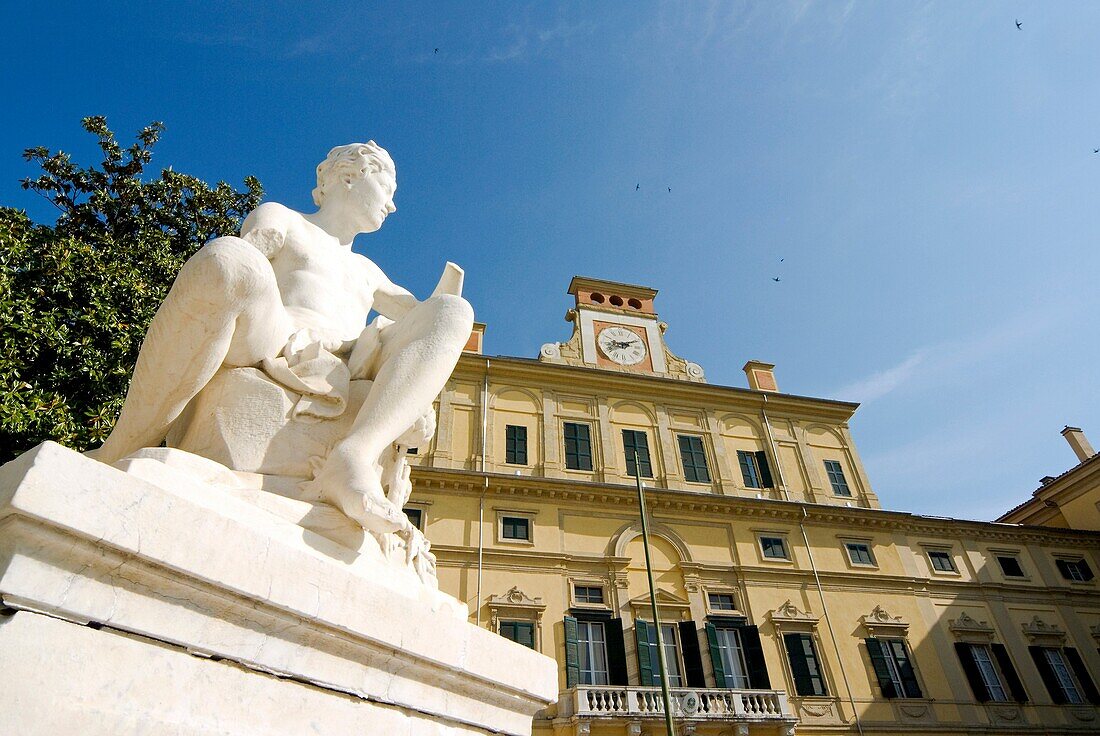 Trittolema Statue, Palazzo Ducale, Parma, Emilia Romagna, Italy, Europe