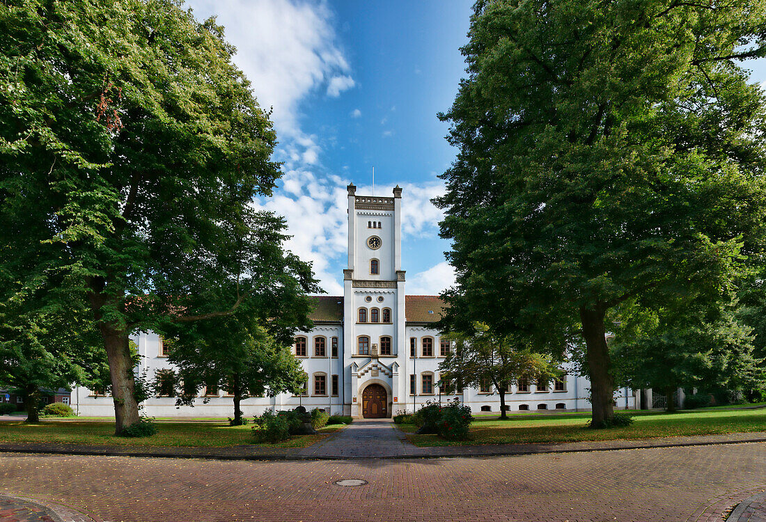 Castle, Aurich, East Frisia, Lower Saxony, Germany