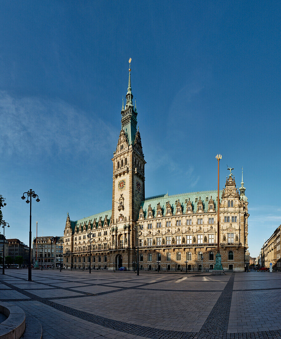 Rathaus, Hamburg, Deutschland