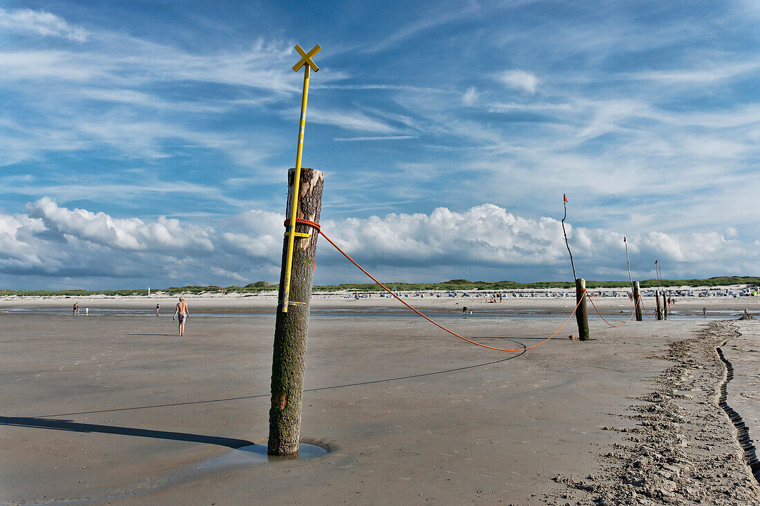 Weisse Düne, Nordseebad Norderney, Ostfriesland, Niedersachsen, Deutschland