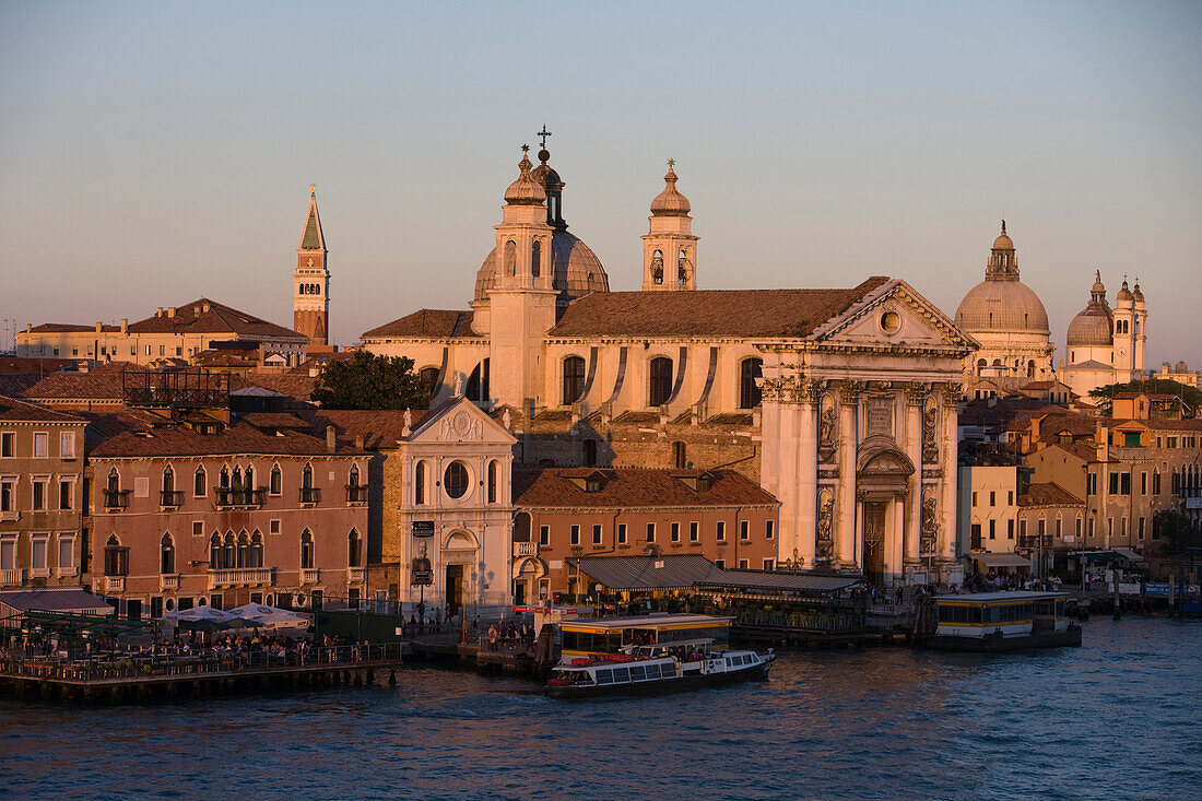 Chiesa dei Gesuati church alongside Canale della Giudecca, Venice, Veneto, Italy, Europe