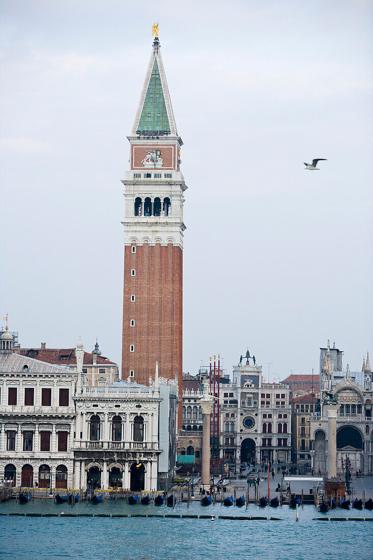 Campanile di San Marco Turm, Venedig, Venetien, Italien, Europa