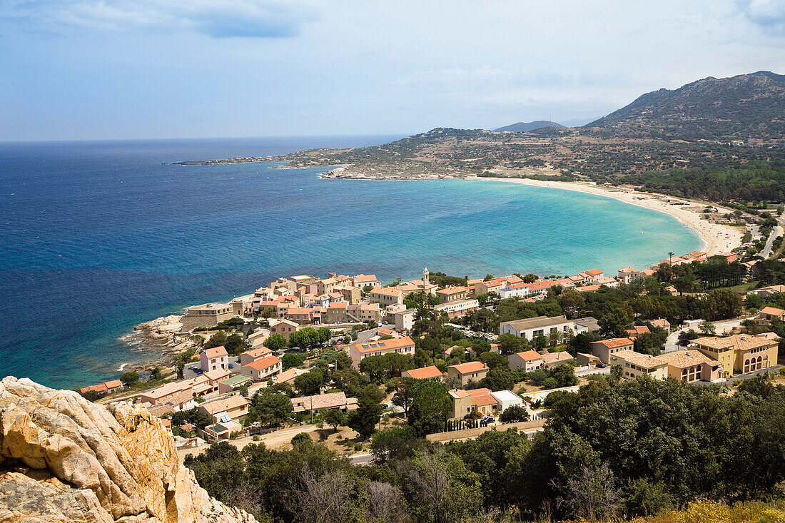 Algajola, North-west coast, Balagne region, Corsica, France, Europe