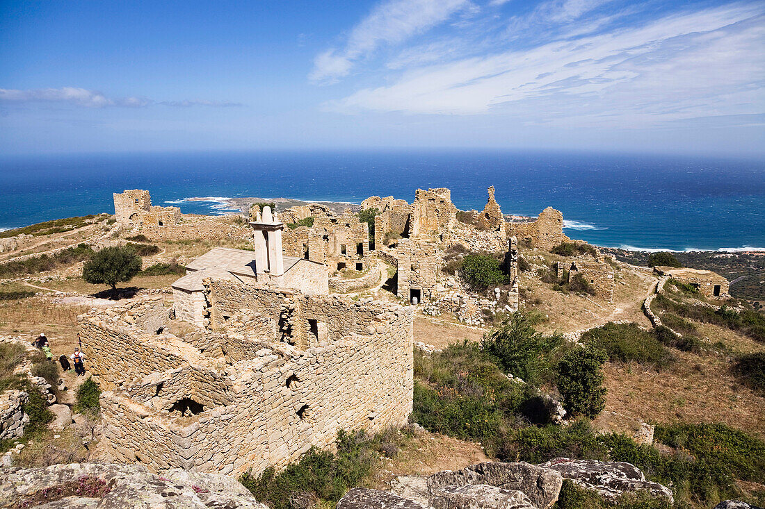 Ruins on Capu d’Occi, Occi, Corsica, France