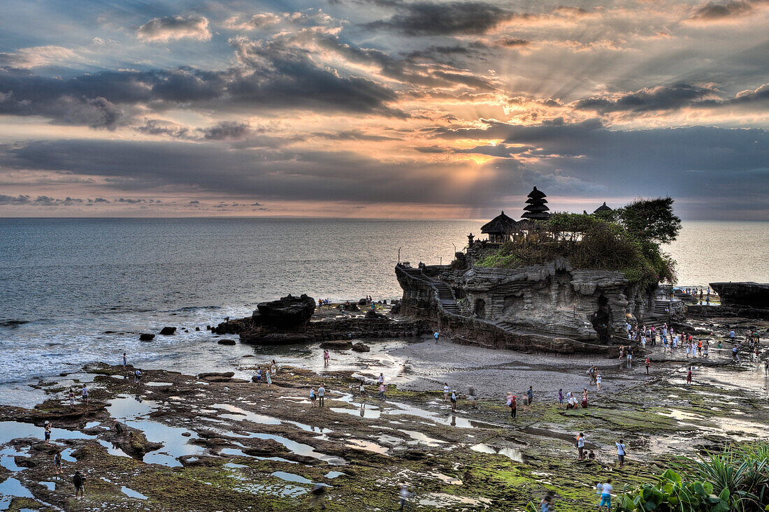 Meerestempel Pura Tanah Lot, Bali, Indonesien