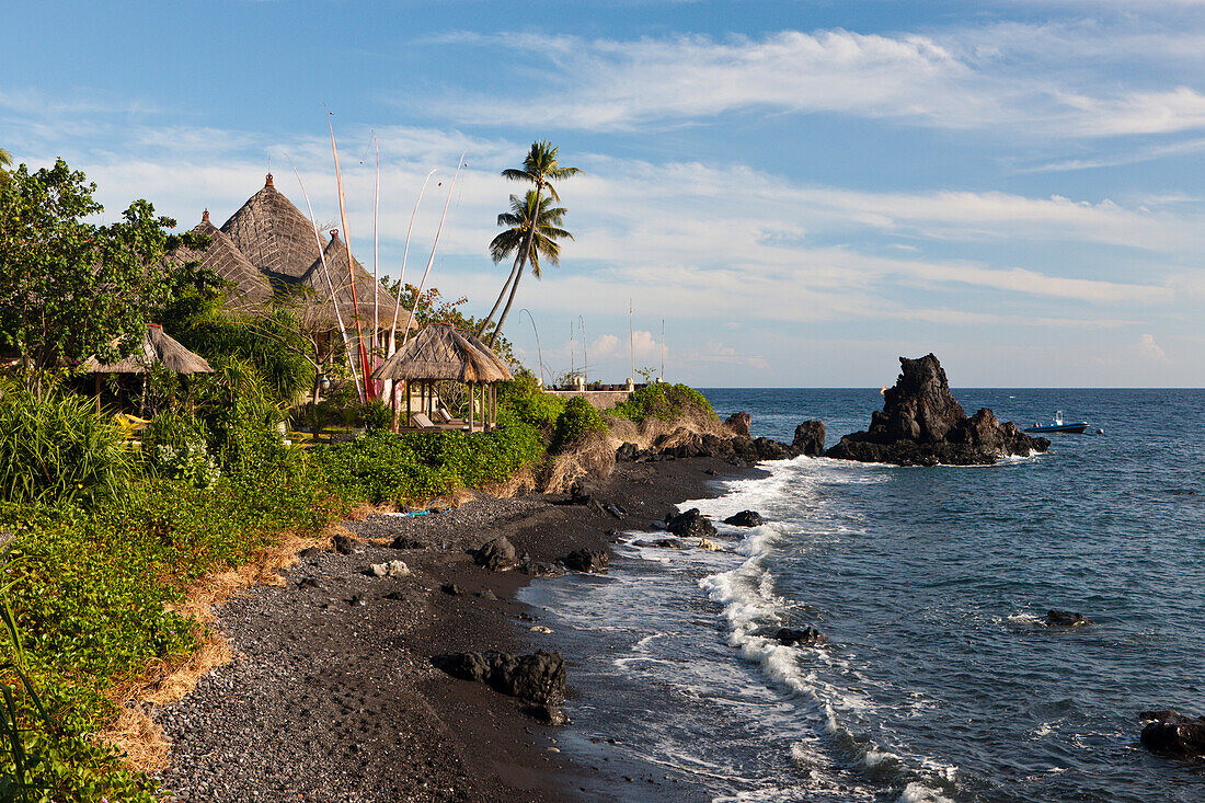 Beach of Alam Batu Resort, Bali, Indonesia