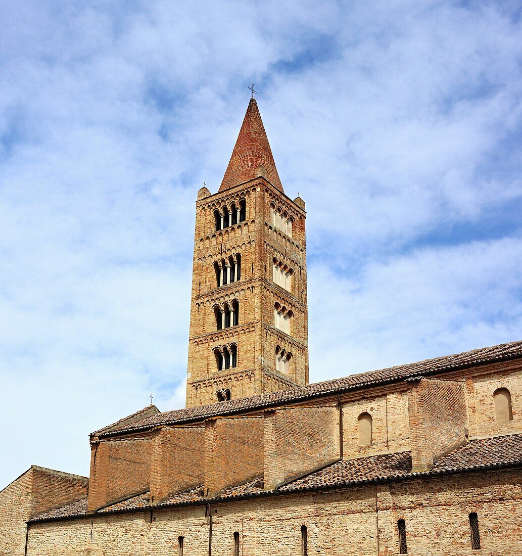 Pomposa Abbey, near Ferrara, Emilia-Romagna, Italy