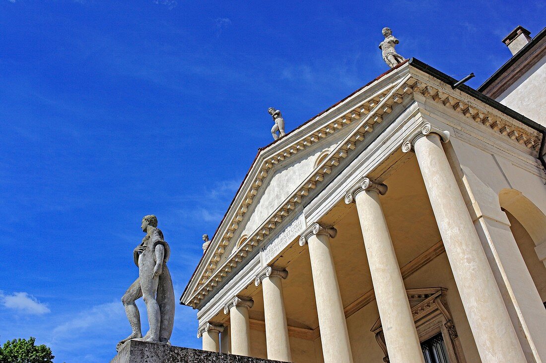 Villa CapraLa Rotonda,  Villa Almerico-Capra by Andrea Palladio, UNESCO World Heritage Site, near Vicenza, Veneto, Italy