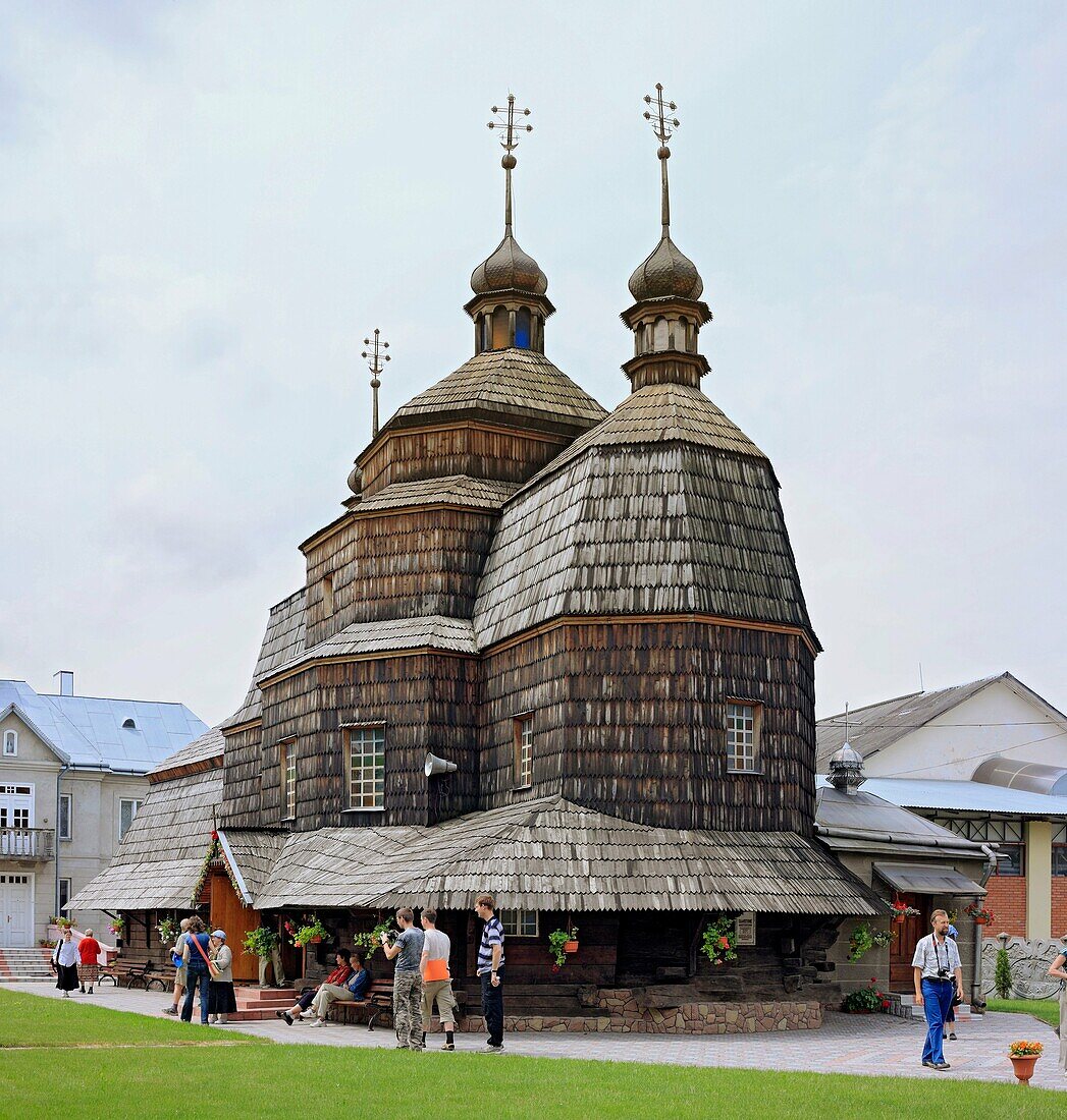 Wooden church, Chortkiv, Ternopil oblast province, Ukraine