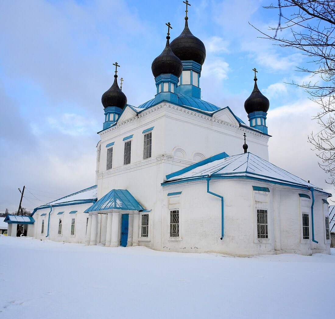 Rural church, Vladimir region, Russia