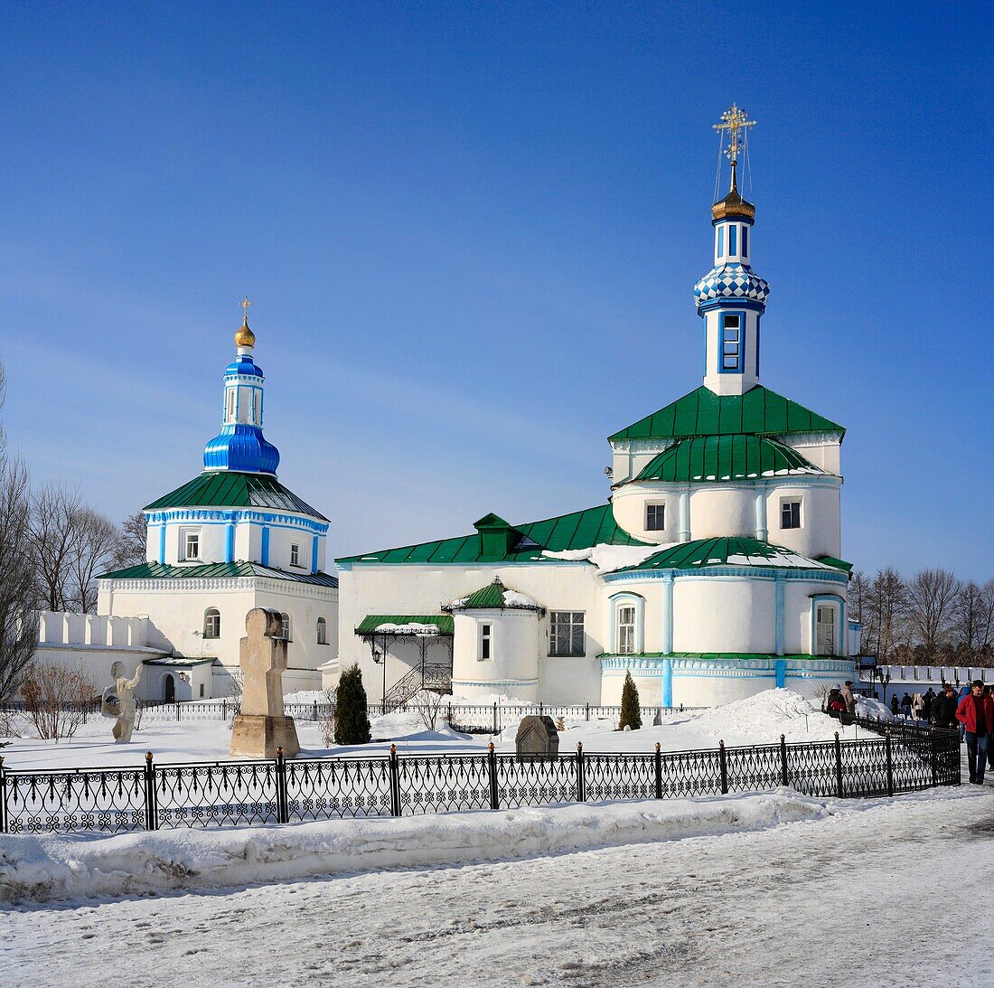 Raifa Orthodox monastery 19 cent, near Kazan, Tatarstan, Russia