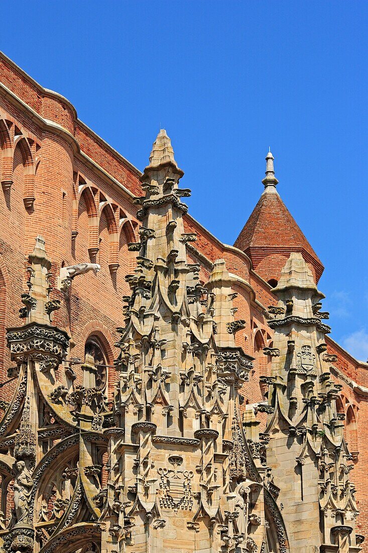 Cathedral of St Cecile 1280-s, Albi, France