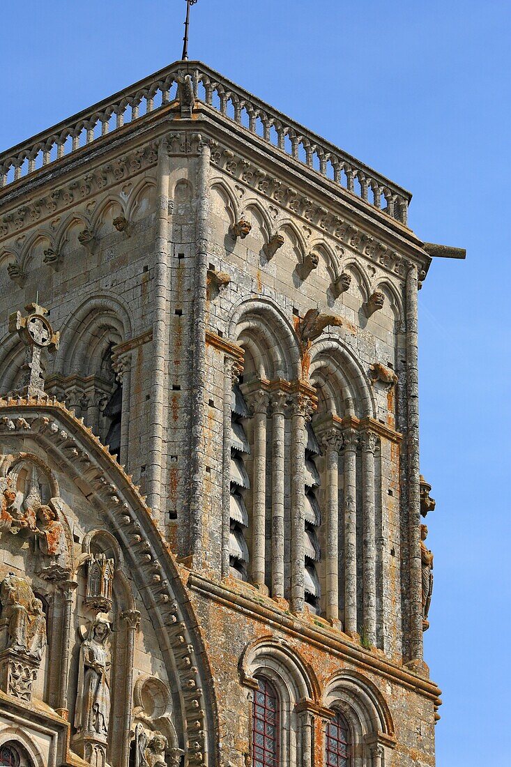 Church Sainte-Marie-Madeleine, Vezelay, Burgundy, France