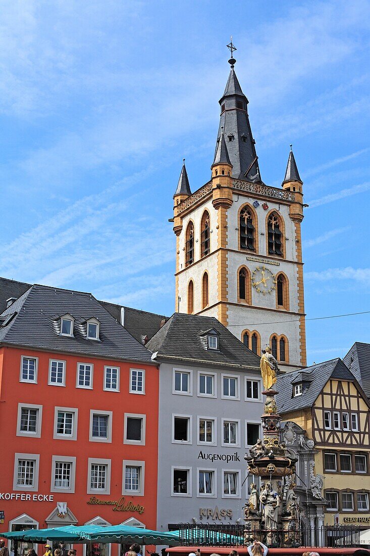 St Gangolf church, Trier, Rhineland-Palatinate, Germany