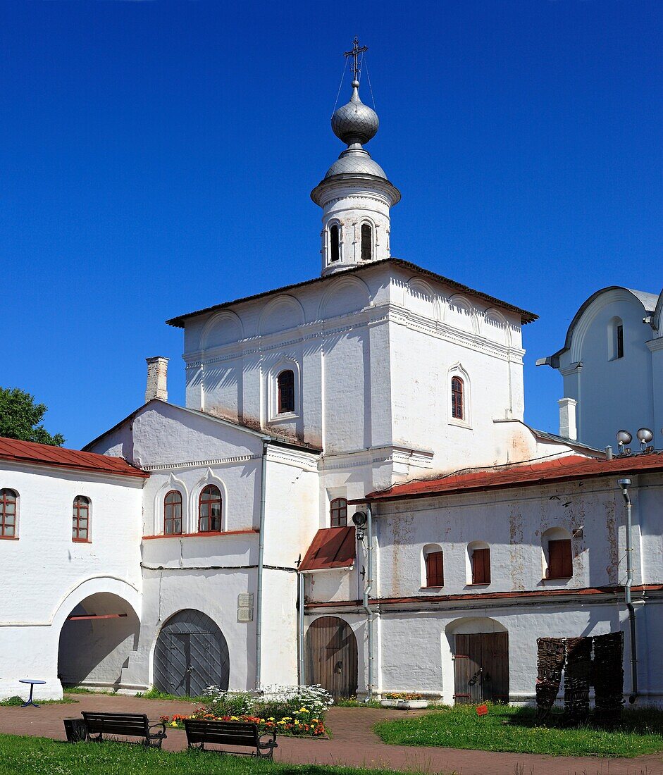 Church of the Elevation of the Cross 1687-1692 in Vologda Kremlin, Vologda, Vologda region, Russia