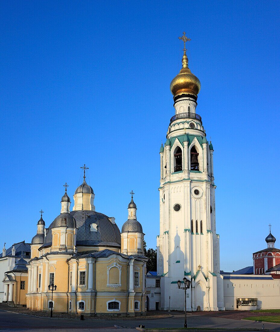 Bell tower in Vologda Kremlin, Vologda, Vologda region, Russia