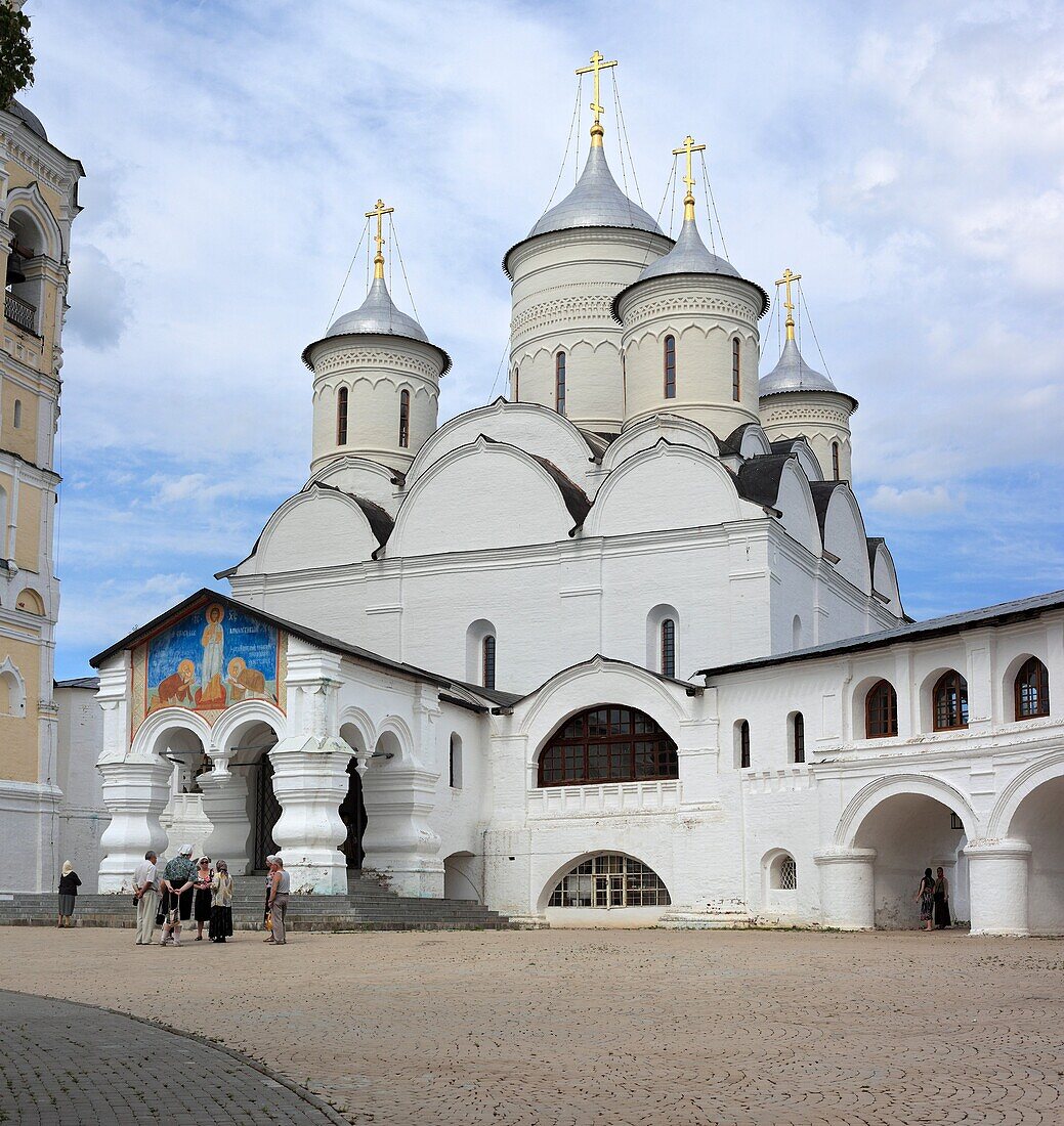 Cathedral of Saviour 1542 in Spaso Prilutskiy monastery, Vologda, Vologda region, Russia