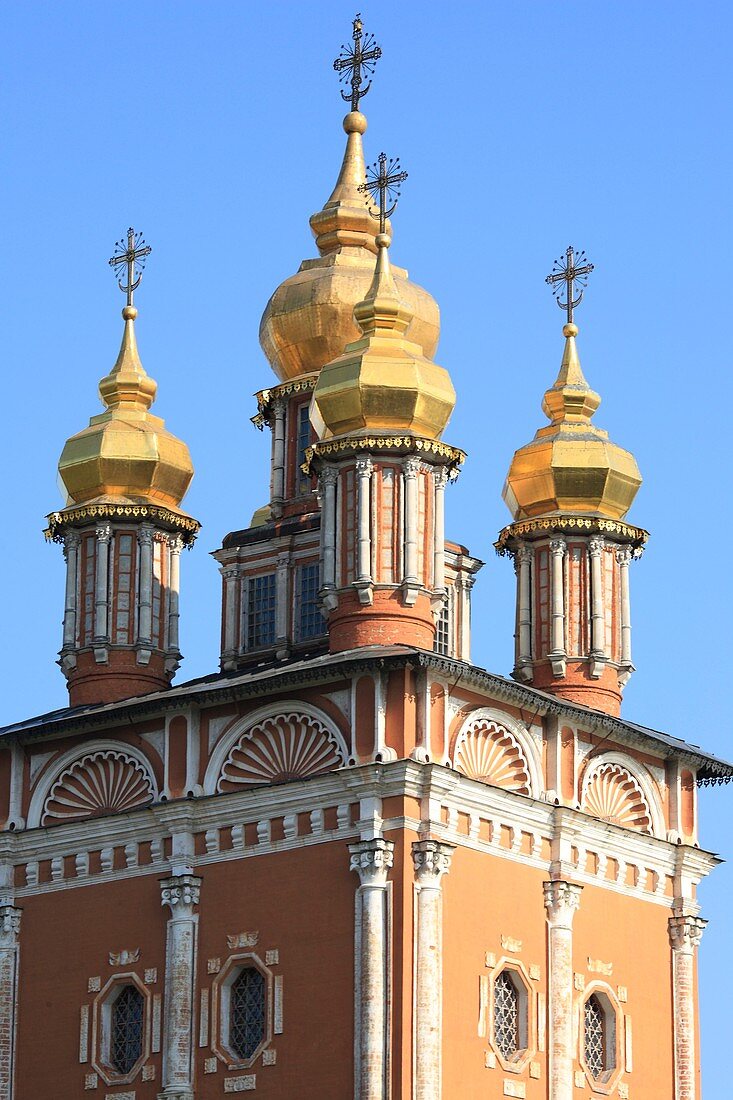 The Gateway Church of the Nativity of St John the Baptist 1693-1699, Trinity Lavra of St Sergius, Sergiyev Posad, Moscow region, Russia