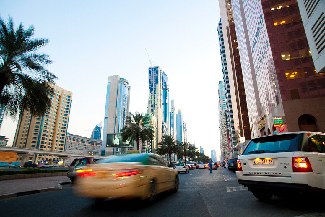 Skyscrapers, Dubai City, Dubai, United Arab Emirates (UAE)