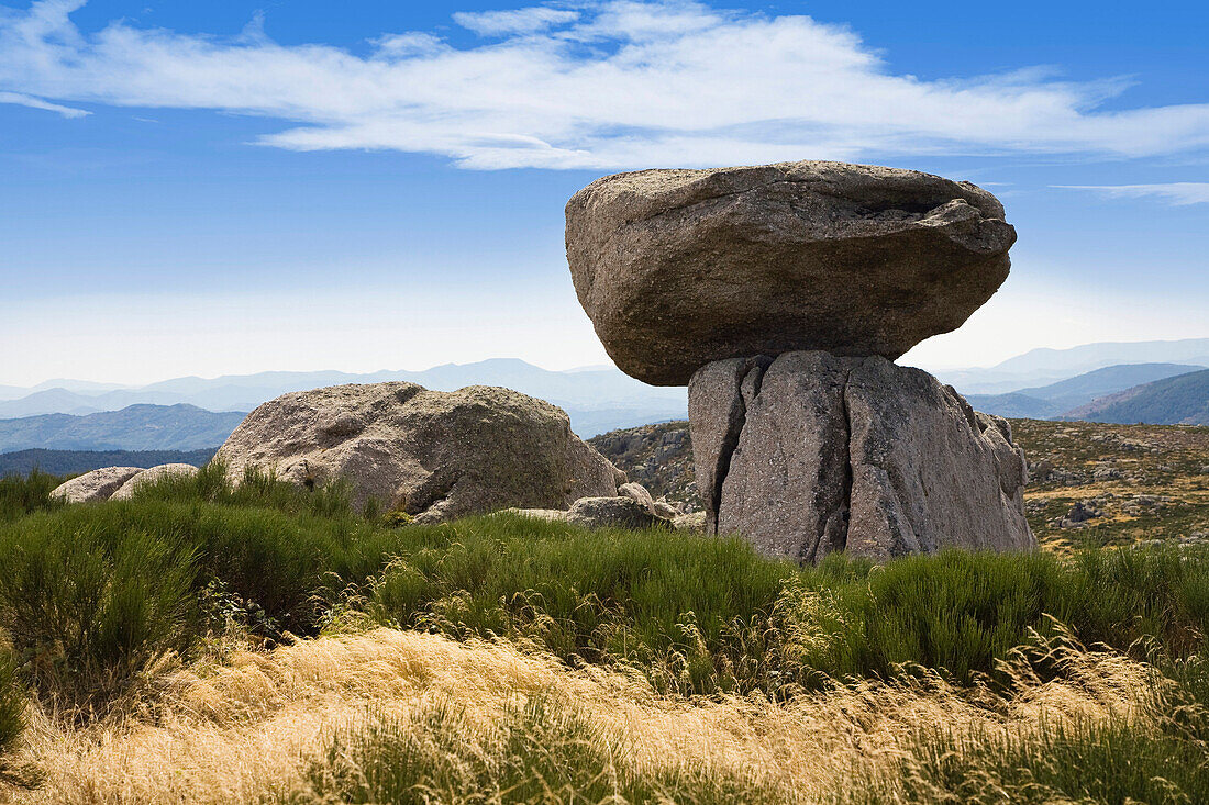 Bizarre Felsformation, Nationalpark Cevennen, Cevennen, Frankreich