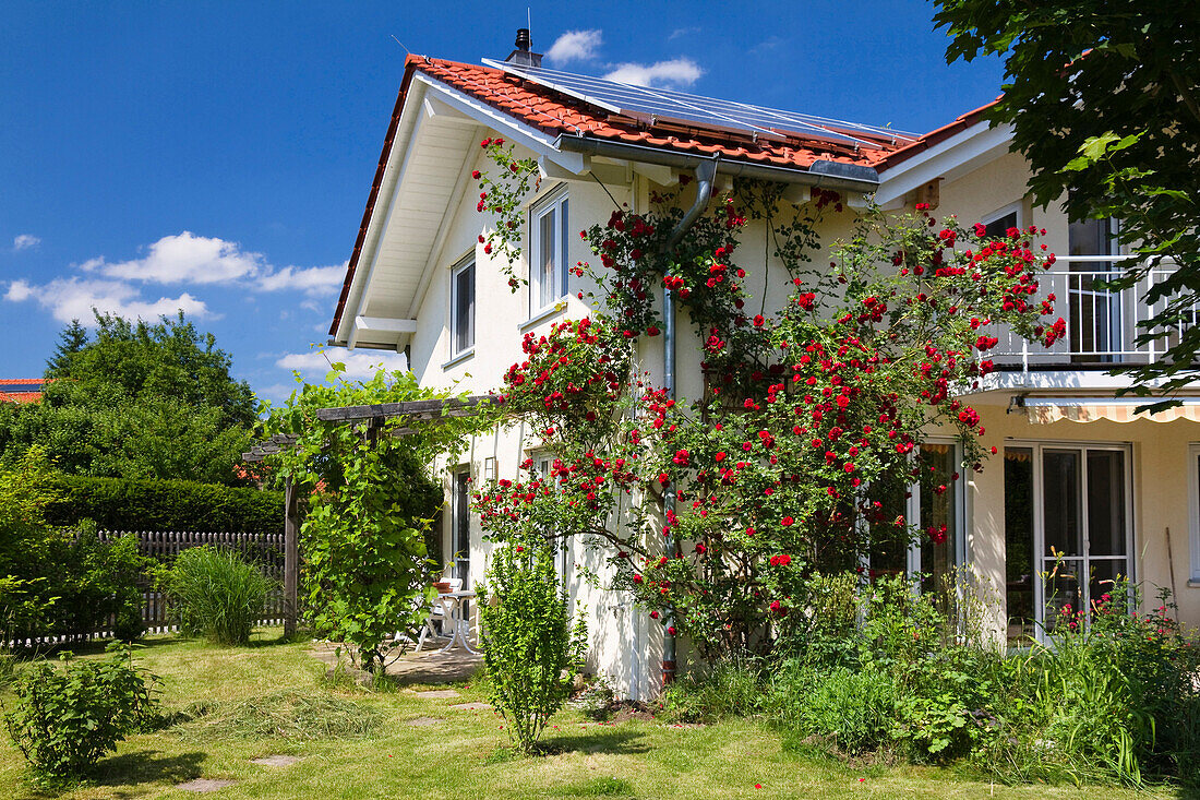 Single-family house with garden, Bavaria, Germany