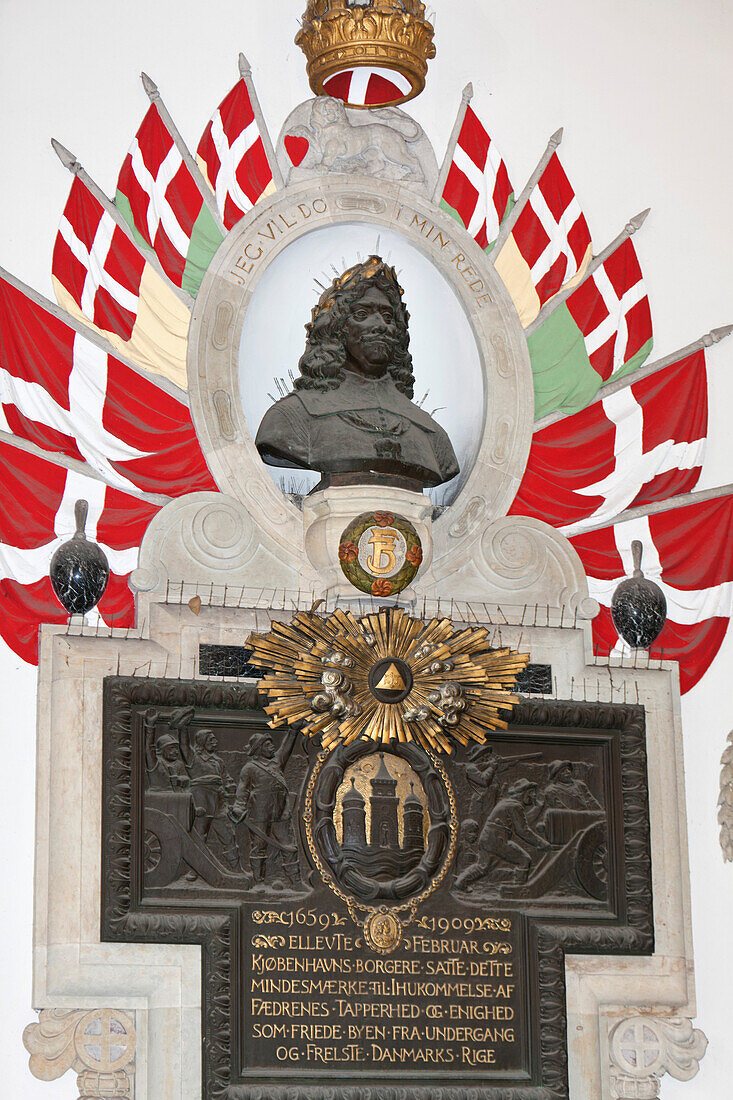 Innenansicht von der Christiansborg, Sitz des dänischen Parlaments, Kopenhagen, Dänemark