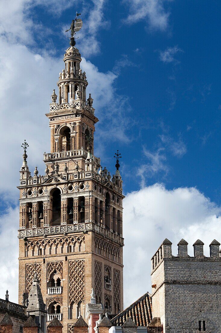 the Giralda tower, Renaissance work by … – License image – 70342234 ...