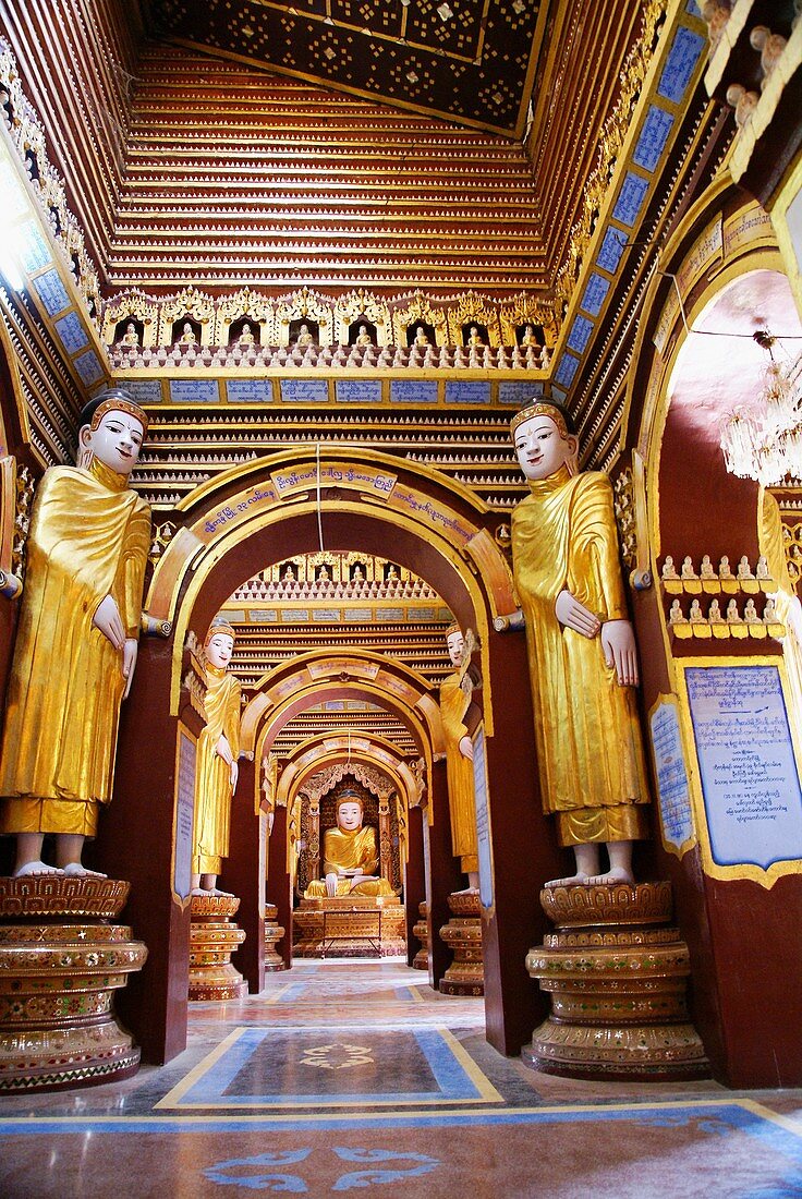 Myanmar, Monywa, Thambuddhei Paya