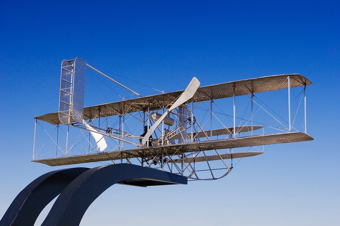 Monument to the Wright Brothers at gate 1B Wright-Patterson Air Force Base, Dayton Ohio