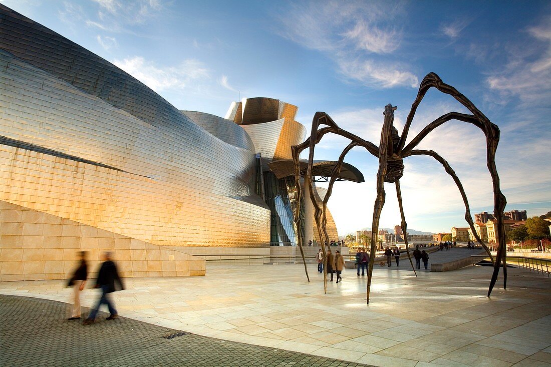 Guggenheim Museum of Art Bilbao, Biscay, Basque Country, Spain