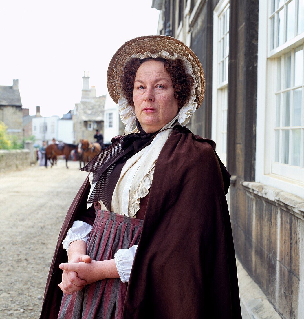 Pam Ferris as Mrs Dollop in a film adaptation of George Eliot's Middlemarch